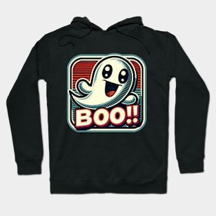 Friendly Ghost Boo Hoodie